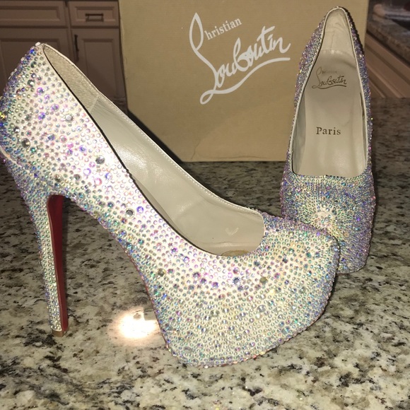 christian louboutin daffodile aurora boreale 160mm christian louboutin daffodile aurora boreale 160mm